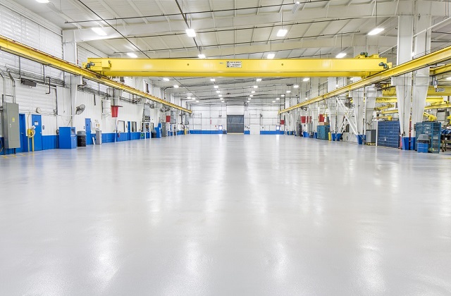 stonclad gs flooring in chemical/mining facility
